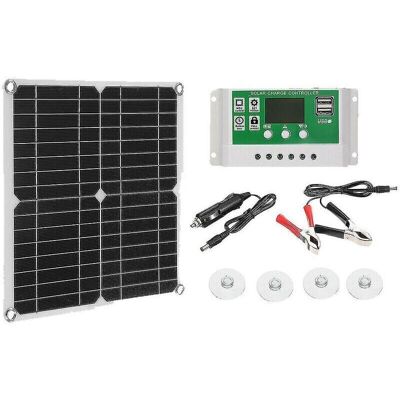 OEM Kit Panneau Solaire 40w Chargeur 60a 12v Avec Controllerbejoey-dou - Publicité OEM Kit Panneau Solaire 40w Chargeur 60a 12v Avec Controllerbejoey-dou - Publicité