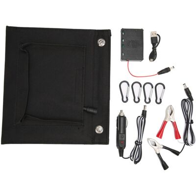 OEM Jeffergarden Chargeur Solaire Portable Étanche 25 W 18 V Avec Panneau Pliable Pour Véhicules Électriques Et Téléphones Portables, Idéal Pour Le Camping Et La Randonnée-dou - Publicité OEM Jeffergarden Chargeur Solaire Portable Étanche 25 W 18 V Avec Panneau Pliable Pour Véhicules Électriques Et Téléphones Portables, Idéal Pour Le Camping Et La Randonnée-dou - Publicité