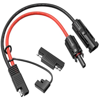 OEM Connecteur Solaire Photovoltaïque Vers Sae 10 Awg Pv Câble Pour Panneaux Solaires Chargeur De Batterie (connecteur Solaire Photovoltaïque-sae) - Publicité OEM Connecteur Solaire Photovoltaïque Vers Sae 10 Awg Pv Câble Pour Panneaux Solaires Chargeur De Batterie (connecteur Solaire Photovoltaïque-sae) - Publicité