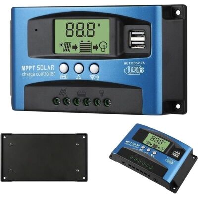 OEM Contrôleur De Charge Solaire Mppt 40 A 12 V 24 V Usb, Décharge Automatique, Régulateur De Panneau Solaire Lcd - Publicité OEM Contrôleur De Charge Solaire Mppt 40 A 12 V 24 V Usb, Décharge Automatique, Régulateur De Panneau Solaire Lcd - Publicité