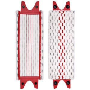 OEM Bardusch-vileda - Recharge Balai À Pla - Version Microfibre, Blanc Et Rouge - Pour Vadrouilles Ultramax, Ultramax Plus Et Easy Wring Ultramax - Publicité OEM Bardusch-vileda - Recharge Balai À Pla - Version Microfibre, Blanc Et Rouge - Pour Vadrouilles Ultramax, Ultramax Plus Et Easy Wring Ultramax - Publicité