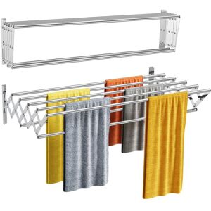 OEM Étendoir À Linge Mural Rétractable Pour Buanderie/tour De Salle De Bain, Facile À Installer Avec 7 Tiges De Séchage De 80 Cm, Moulage Tout-en-un (aucun Assemblage Nécessaire) - Publicité OEM Étendoir À Linge Mural Rétractable Pour Buanderie/tour De Salle De Bain, Facile À Installer Avec 7 Tiges De Séchage De 80 Cm, Moulage Tout-en-un (aucun Assemblage Nécessaire) - Publicité