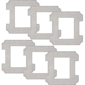 KOMIRO Lot De 6 Tampons De Rechange Lavables Pour Aspirateur Pour Ecovacs Winbot W1/ W1 Pro/ W2 Omni/ W2 - Pièces De Rechange Pour Balai À Franges - Publicité KOMIRO Lot De 6 Tampons De Rechange Lavables Pour Aspirateur Pour Ecovacs Winbot W1/ W1 Pro/ W2 Omni/ W2 - Pièces De Rechange Pour Balai À Franges - Publicité