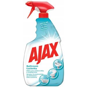 Aérosol nettoyant salle de bain Ajax - Élimine calcaire et résidus - Publicité Aérosol nettoyant salle de bain Ajax - Élimine calcaire et résidus - Publicité