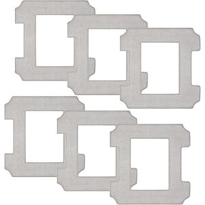 Lot De 6 Tampons De Rechange Lavables Pour Aspirateur Pour Winbot W1/ W1 Pro/ W2 Omni/ W2 - Pièces De Rechange Pour Balai À Franges - Sollbry - Publicité Lot De 6 Tampons De Rechange Lavables Pour Aspirateur Pour Winbot W1/ W1 Pro/ W2 Omni/ W2 - Pièces De Rechange Pour Balai À Franges - Sollbry - Publicité