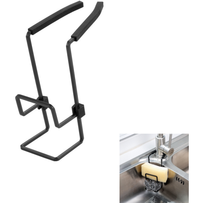 Generic Support Éponge 2-en-1 Pour Cuisine, Organiseur D'Évier Sans Trou, Support Pour Éponge, Brosse Et Vaisselle, Prise D'Évier, Noir - Publicité Generic Support Éponge 2-en-1 Pour Cuisine, Organiseur D'Évier Sans Trou, Support Pour Éponge, Brosse Et Vaisselle, Prise D'Évier, Noir - Publicité