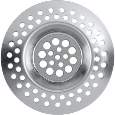 GRASSLIN Set De 2 - Tamis D'Évier - Acier Inoxydable - Prévention Bouchons Et Odeurs - Nettoyage Facile - Cuisine - Argent - 7x7 Cm - Publicité GRASSLIN Set De 2 - Tamis D'Évier - Acier Inoxydable - Prévention Bouchons Et Odeurs - Nettoyage Facile - Cuisine - Argent - 7x7 Cm - Publicité