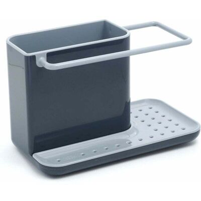 BRINSEA Rangement/organisateur D'Évier Avec Drain Intégré, Éponge, Brosse, Liquide Vaisselle Et Porte-chiffon, Amovible - Taille Régulière, Gris - Publicité BRINSEA Rangement/organisateur D'Évier Avec Drain Intégré, Éponge, Brosse, Liquide Vaisselle Et Porte-chiffon, Amovible - Taille Régulière, Gris - Publicité