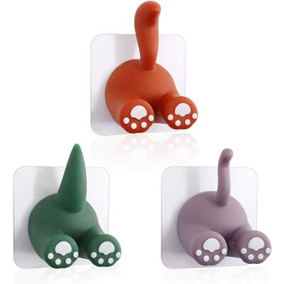 BRINSEA Lot De 3 Crochets Multi-usages Pour Queue D'Animal, Crochet Mural Adhésif, Porte-brosse À Dents, Porte-brosse À Dents, Cuisine, Salle De Bain, Suspension De Serviette, (3 Pièces), Ensoleillé - Publicité BRINSEA Lot De 3 Crochets Multi-usages Pour Queue D'Animal, Crochet Mural Adhésif, Porte-brosse À Dents, Porte-brosse À Dents, Cuisine, Salle De Bain, Suspension De Serviette, (3 Pièces), Ensoleillé - Publicité