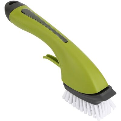 Cellfast Brosse De Nettoyage À Long Manche Avec Distributeur De Savon, Pour Casserole De Cuisine, Évier Et Lavage De La Vaisselle - Publicité Cellfast Brosse De Nettoyage À Long Manche Avec Distributeur De Savon, Pour Casserole De Cuisine, Évier Et Lavage De La Vaisselle - Publicité