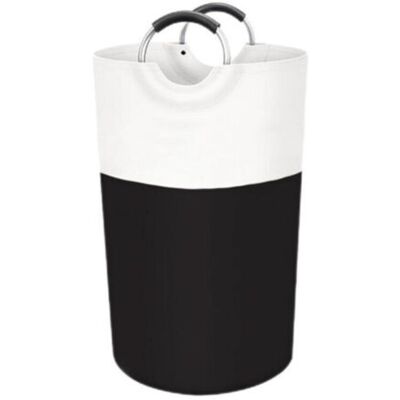 URSUS Panier À Linge 90 L, Panier À Linge Sur Pied, Pliable, Tissu Imperméable Avec Poignées En Aluminium Protégées Par De La Mousse, Pour Étudiants, Dortoirs Et Familles (noir) - Publicité URSUS Panier À Linge 90 L, Panier À Linge Sur Pied, Pliable, Tissu Imperméable Avec Poignées En Aluminium Protégées Par De La Mousse, Pour Étudiants, Dortoirs Et Familles (noir) - Publicité