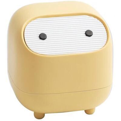 MOXIE Petite Poubelle, Jolie Poubelle De Bureau Ninja Avec Couvercle, Poubelle De Voiture Avec Couvercle, Poubelle Domestique, Poubelle De Bureau (poubelle Jaune) - Publicité MOXIE Petite Poubelle, Jolie Poubelle De Bureau Ninja Avec Couvercle, Poubelle De Voiture Avec Couvercle, Poubelle Domestique, Poubelle De Bureau (poubelle Jaune) - Publicité