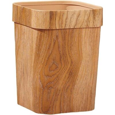 Cellfast Poubelles Vintage En Bois Imité, Corbeille À Papier Carrée, Pour Chambre À Coucher Dortoir Maison Bureau - Publicité Cellfast Poubelles Vintage En Bois Imité, Corbeille À Papier Carrée, Pour Chambre À Coucher Dortoir Maison Bureau - Publicité