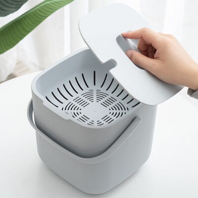 OEM Poubelle De Cuisine De 6,5 L Pour Déchets Organiques. Composteur De Cuisine Pour Les Déchets Organiques Quotidiens. Compatible Lave-vaisselle. Anti-odeurs. Filtre Amovible. Petite Poubelle À Déchets O - Publicité OEM Poubelle De Cuisine De 6,5 L Pour Déchets Organiques. Composteur De Cuisine Pour Les Déchets Organiques Quotidiens. Compatible Lave-vaisselle. Anti-odeurs. Filtre Amovible. Petite Poubelle À Déchets O - Publicité