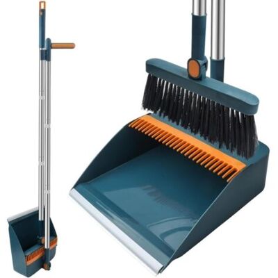 SCORPIO Kit De Nettoyage De La Maison Et De Balayage - Balai Et Pelle Avec Un Long Manche - Publicité SCORPIO Kit De Nettoyage De La Maison Et De Balayage - Balai Et Pelle Avec Un Long Manche - Publicité
