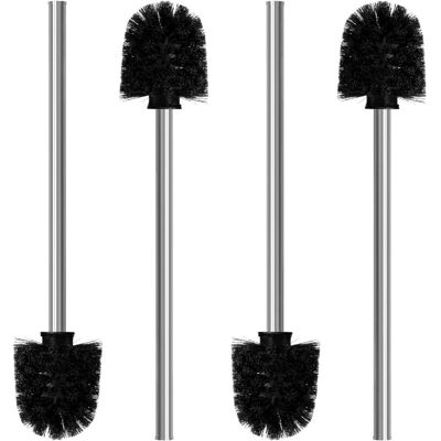 Melissa Jeu De 4 Brosses À Toilettes - Brosse À Chiotes De 8 Cm De Diamètre - Balai De Nettoyage Pour Wc Avec Manche En Acier Inoxydable - Balayette Wc Au Design Élégant Et Classe - Publicité Melissa Jeu De 4 Brosses À Toilettes - Brosse À Chiotes De 8 Cm De Diamètre - Balai De Nettoyage Pour Wc Avec Manche En Acier Inoxydable - Balayette Wc Au Design Élégant Et Classe - Publicité