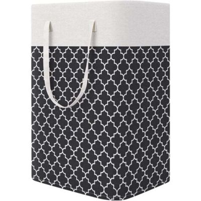 ABYSSE Panier A Linge Sale,grand Panier À Linge Avec Anse,75l Organiser Paniers Pour Vêtements Stockage,pliable Sac À Linge En Tissu Corbeille A Linge,panier De Rangement Pour Jouets (noir) - Publicité ABYSSE Panier A Linge Sale,grand Panier À Linge Avec Anse,75l Organiser Paniers Pour Vêtements Stockage,pliable Sac À Linge En Tissu Corbeille A Linge,panier De Rangement Pour Jouets (noir) - Publicité