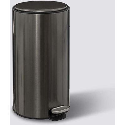 ATMOSPHERA Poubelle Métal "delta" 30 Litres Atmosphéra - Inox Noir - Inox Noir - - Publicité ATMOSPHERA Poubelle Métal "delta" 30 Litres Atmosphéra - Inox Noir - Inox Noir - - Publicité