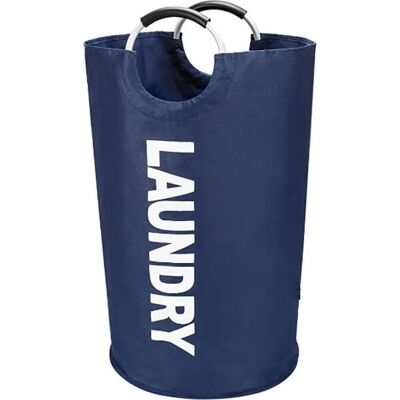 MOXIE 82l Paniers À Linge , Pliable Sac À Linge, Pliage Grande Capacité Corbeilles À Linge (bleu Foncé) - Publicité MOXIE 82l Paniers À Linge , Pliable Sac À Linge, Pliage Grande Capacité Corbeilles À Linge (bleu Foncé) - Publicité