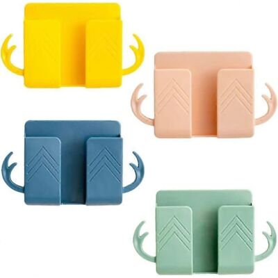 Cellfast Boîte De Rangement Murale 4 Pièces, Boîte De Rangement Pour Télécommandes, Avec 2 Crochets, 4 Couleurs, Pour Ranger Les - Publicité Cellfast Boîte De Rangement Murale 4 Pièces, Boîte De Rangement Pour Télécommandes, Avec 2 Crochets, 4 Couleurs, Pour Ranger Les - Publicité