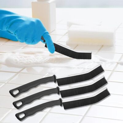 GRASSLIN Lot De 3 Brosse, Outil Nettoyage, Design Fin, Usage Domestique, Espaces Restreints - Publicité GRASSLIN Lot De 3 Brosse, Outil Nettoyage, Design Fin, Usage Domestique, Espaces Restreints - Publicité