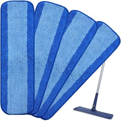 PELTOR 4 Pcs Adaptées Aux Chiffons De Nettoyage En Fibre Bona Bona Tampons De Nettoyage Tampons À Épousseter Lingettes De Nettoyage Plates Humides Et Sèches - Publicité PELTOR 4 Pcs Adaptées Aux Chiffons De Nettoyage En Fibre Bona Bona Tampons De Nettoyage Tampons À Épousseter Lingettes De Nettoyage Plates Humides Et Sèches - Publicité