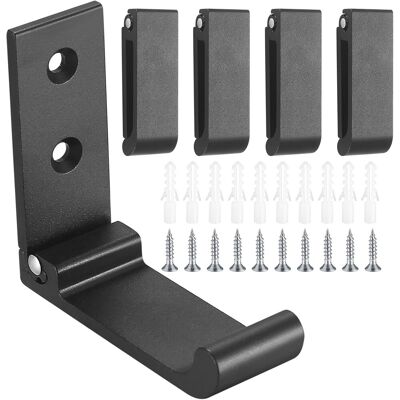 Generic Lot De 5 Crochets Pliants, Crochets Muraux Pliables À 90°, En Aluminium, Avec Capacité De Charge De 20 Kg, Noir, Pour Cuisine, Salle De Bain, Mur - Publicité Generic Lot De 5 Crochets Pliants, Crochets Muraux Pliables À 90°, En Aluminium, Avec Capacité De Charge De 20 Kg, Noir, Pour Cuisine, Salle De Bain, Mur - Publicité