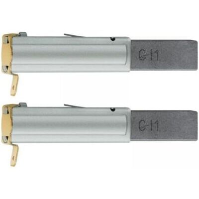 ACKERMAN Lot De 2 Balais De Charbon Pour Aspirateur Industriel 30/60/70/80/90 L 11 X 6 X 29 Mm - Publicité ACKERMAN Lot De 2 Balais De Charbon Pour Aspirateur Industriel 30/60/70/80/90 L 11 X 6 X 29 Mm - Publicité