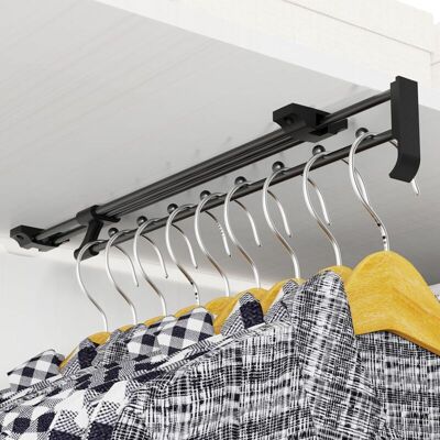 OEM Porte Cintre Coulissant,tringle Coulissante Penderie,longueur 353 Mm Tringle Coulissante Penderie,tringle Penderie Escamotable-dou - Publicité OEM Porte Cintre Coulissant,tringle Coulissante Penderie,longueur 353 Mm Tringle Coulissante Penderie,tringle Penderie Escamotable-dou - Publicité