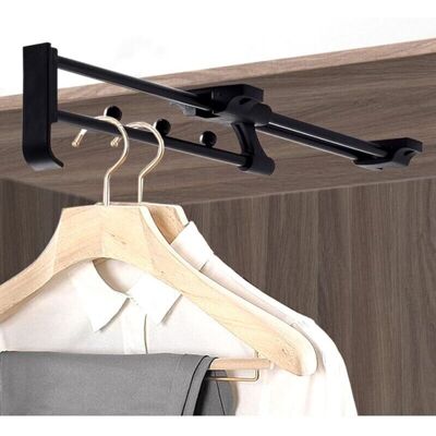 ABCRITAL Porte Cintre Coulissant,tringle Coulissante Penderie,longueur 250 Mm Tringle Coulissante Penderie,tringle Penderie Escamotable - Publicité ABCRITAL Porte Cintre Coulissant,tringle Coulissante Penderie,longueur 250 Mm Tringle Coulissante Penderie,tringle Penderie Escamotable - Publicité