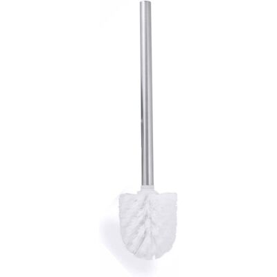 BRINSEA Brosse Wc Chromée Avec Long Manche En Métal Antidérapant Et Poils En Plastique Résistants, Nettoyage En Profondeur, Effet Antiadhésif, Durable, 35 Cm, Blanche - Publicité BRINSEA Brosse Wc Chromée Avec Long Manche En Métal Antidérapant Et Poils En Plastique Résistants, Nettoyage En Profondeur, Effet Antiadhésif, Durable, 35 Cm, Blanche - Publicité