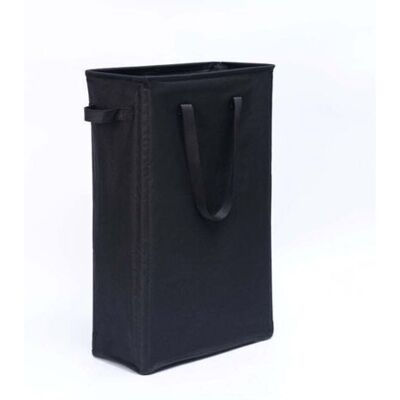 ABYSSE 45l Paniers À Linge Avec Poignées(noir), Pliable Panier À Linge Mince Sac À Linge En Tissue Oxford Rectangulaire Corbeilles À Linge Sac De Rangement Pour Salle De Bain 39x19x60cm - Publicité ABYSSE 45l Paniers À Linge Avec Poignées(noir), Pliable Panier À Linge Mince Sac À Linge En Tissue Oxford Rectangulaire Corbeilles À Linge Sac De Rangement Pour Salle De Bain 39x19x60cm - Publicité