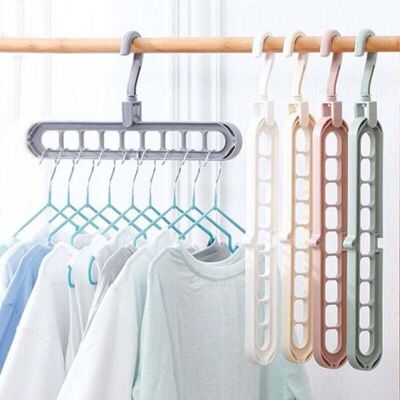 ABYSSE 15 Pcs Cintre Magique,qualité Supérieure Cintre Pliable,multi-fonctions Cintres Gain De Place,pour Le Stockage Et Le Séchage Vêtements - Publicité ABYSSE 15 Pcs Cintre Magique,qualité Supérieure Cintre Pliable,multi-fonctions Cintres Gain De Place,pour Le Stockage Et Le Séchage Vêtements - Publicité