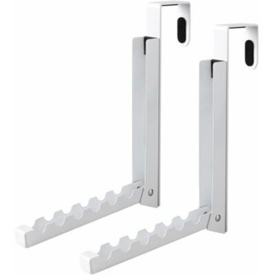 Vision Lot De 2 Crochets À Linge Pliables Pour Suspendre Le Linge À La Porte, 6 Emplacements Pour Vêtements, Manteaux, Derrière La Porte De La Salle De Bain, Sacs Et Peignoirs (blanc) - Publicité Vision Lot De 2 Crochets À Linge Pliables Pour Suspendre Le Linge À La Porte, 6 Emplacements Pour Vêtements, Manteaux, Derrière La Porte De La Salle De Bain, Sacs Et Peignoirs (blanc) - Publicité