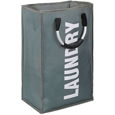 PELTOR Sac À Linge Pliable Et Amovible - Gris Foncé, 33 X 23 X 53 Cm, Avec Poignée, Panier À Linge Étanche 600d, 20 À 35 Litres, Sac De Rangement Pour Vêtements Pour Dortoir D'Hôtel Intérieur - Publicité PELTOR Sac À Linge Pliable Et Amovible - Gris Foncé, 33 X 23 X 53 Cm, Avec Poignée, Panier À Linge Étanche 600d, 20 À 35 Litres, Sac De Rangement Pour Vêtements Pour Dortoir D'Hôtel Intérieur - Publicité