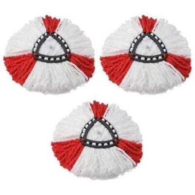 ABCRITAL 3 Paquet (rouge) De Recharge Balai Compatible Vileda Serpillère Recharge/turbo Compatible Vileda 2en1 Vadrouille Turbo4 ---trimec - Publicité ABCRITAL 3 Paquet (rouge) De Recharge Balai Compatible Vileda Serpillère Recharge/turbo Compatible Vileda 2en1 Vadrouille Turbo4 ---trimec - Publicité
