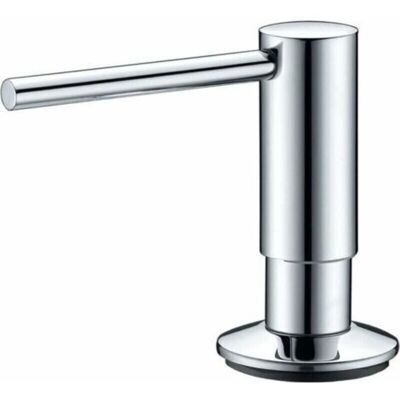 URSUS Distributeur Savon Encastrable 300ml Pompe Liquide Vaisselle Désinfectant Lotion Ou Lessive Liquide Distributeur Savon De Cuisine Rechargeable Orifice 26-31mm 360° Rotatif Chrome - Publicité URSUS Distributeur Savon Encastrable 300ml Pompe Liquide Vaisselle Désinfectant Lotion Ou Lessive Liquide Distributeur Savon De Cuisine Rechargeable Orifice 26-31mm 360° Rotatif Chrome - Publicité