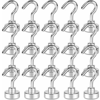 OEM Lot De 20 Crochets Magnétiques, 6kg + Aimant Puissant Avec Crochet Pour Réfrigérateur, Crochet De Croisière Robuste Pour Plafond, Crochet Magnétique - Publicité OEM Lot De 20 Crochets Magnétiques, 6kg + Aimant Puissant Avec Crochet Pour Réfrigérateur, Crochet De Croisière Robuste Pour Plafond, Crochet Magnétique - Publicité