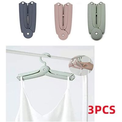 Cellfast Cintres Pliables - Non Spcifi - 3 Cintres - Antidrapants - Compact - Pour Vtements Rose Bleu Gris Rose Bleu Gris Vert Cintre - Publicité Cellfast Cintres Pliables - Non Spcifi - 3 Cintres - Antidrapants - Compact - Pour Vtements Rose Bleu Gris Rose Bleu Gris Vert Cintre - Publicité