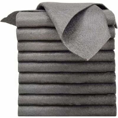 ABYSSE Chiffon De Nettoyage Magique Pour Les Vitres, 10 Pièces Chiffons Nettoyage Magique Epaissi Forte Absorption D'Eau Outils Pour Verre Voiture Maison Cuisine Salle De Bain - Publicité ABYSSE Chiffon De Nettoyage Magique Pour Les Vitres, 10 Pièces Chiffons Nettoyage Magique Epaissi Forte Absorption D'Eau Outils Pour Verre Voiture Maison Cuisine Salle De Bain - Publicité
