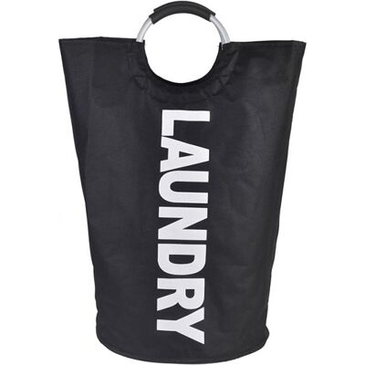 Vision Grand Panier À Linge Pliable De 90 L, Panier À Linge Haut Et Autoportant, Bac À Linge Pliable (noir) - Publicité Vision Grand Panier À Linge Pliable De 90 L, Panier À Linge Haut Et Autoportant, Bac À Linge Pliable (noir) - Publicité