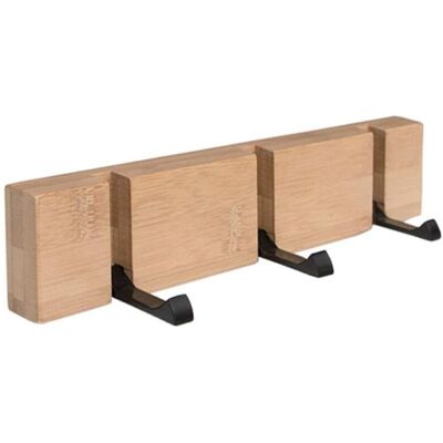 Melissa Portemanteau Mural En Bois - Patères Portemanteaux Avec 3 Crochets Métalliques Rabattables Pour Manteaux, Vestes, Chapeaux, Sacs, Couloir, Chambre, Salle De Bain 30cm..debuns - Publicité Melissa Portemanteau Mural En Bois - Patères Portemanteaux Avec 3 Crochets Métalliques Rabattables Pour Manteaux, Vestes, Chapeaux, Sacs, Couloir, Chambre, Salle De Bain 30cm..debuns - Publicité