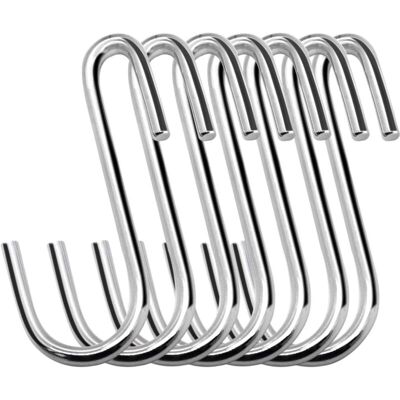 Melissa Lot De 20 Crochets De Suspension En S Robustes De 6 Cm En Forme De S Pour Cuisine, Salle De Bain, Chambre À Coucher Et Bureau (lot De 20, Petits, Argent) - Publicité Melissa Lot De 20 Crochets De Suspension En S Robustes De 6 Cm En Forme De S Pour Cuisine, Salle De Bain, Chambre À Coucher Et Bureau (lot De 20, Petits, Argent) - Publicité