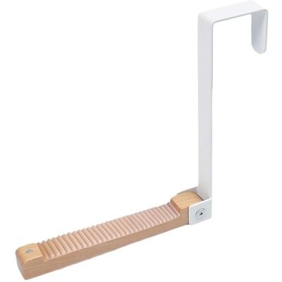 Scotch Crochet Pliable, Porte-manteau Pliable À Suspendre, Métal Et Bois, (pour Feuillure De Porte De 4,5 Cm) (blanc) - Publicité Scotch Crochet Pliable, Porte-manteau Pliable À Suspendre, Métal Et Bois, (pour Feuillure De Porte De 4,5 Cm) (blanc) - Publicité