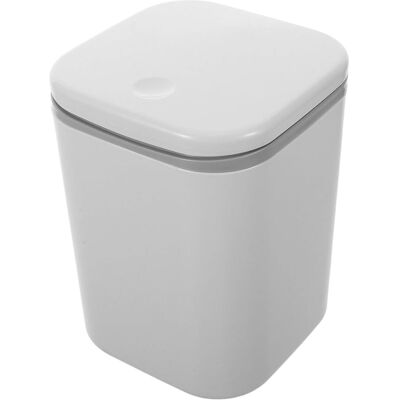 Generic Mini Poubelle De Bureau Avec Couvercle Petit Conteneur À Déchets De Table Pour Maison Cuisine Salle De Bain Et Bureau, Blanc - Publicité Generic Mini Poubelle De Bureau Avec Couvercle Petit Conteneur À Déchets De Table Pour Maison Cuisine Salle De Bain Et Bureau, Blanc - Publicité