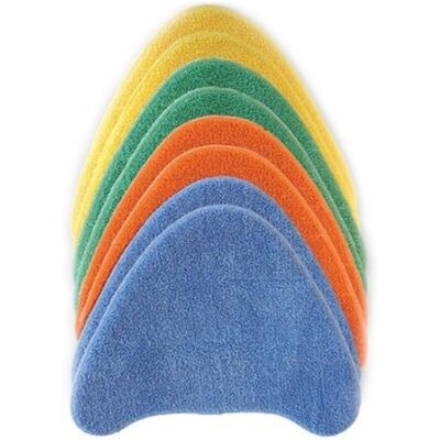 ACKERMAN 8 Pièces Chiffon De Nettoyage Pour Vax Velcro En Microfibre Multicolore Tampons De Nettoyage - Publicité ACKERMAN 8 Pièces Chiffon De Nettoyage Pour Vax Velcro En Microfibre Multicolore Tampons De Nettoyage - Publicité