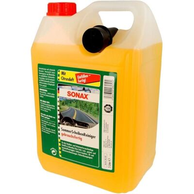 SONAX Lave-glace Prêt À L'Emploi Parfum Citron 5 Litres - Publicité SONAX Lave-glace Prêt À L'Emploi Parfum Citron 5 Litres - Publicité