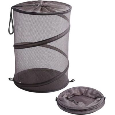 URSUS Panier À Linge Pliable, Panier À Linge En Maille Rétractable, Panier À Linge Avec Fermeture À Cordon Pour La Chambre À Coucher, Idéal Pour Les Vêtements Et Les Jouets. Publicité URSUS Panier À Linge Pliable, Panier À Linge En Maille Rétractable, Panier À Linge Avec Fermeture À Cordon Pour La Chambre À Coucher, Idéal Pour Les Vêtements Et Les Jouets. Publicité