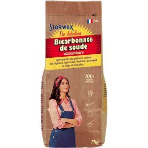 BRUNEL Bicarbonate de soude alimentaire 1kg starwax fabulous