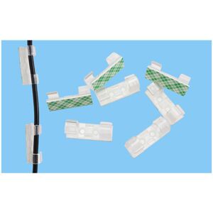 OEM 100pcs Clips Câbles Adhésifs Rangement De Câbles Fixation Auto Collant, Gestion De Câble Support Organiseur De Fils Electriques Pour Tv/chargeur/voiture/pc/bureau/maison, Transparent - Publicité OEM 100pcs Clips Câbles Adhésifs Rangement De Câbles Fixation Auto Collant, Gestion De Câble Support Organiseur De Fils Electriques Pour Tv/chargeur/voiture/pc/bureau/maison, Transparent - Publicité